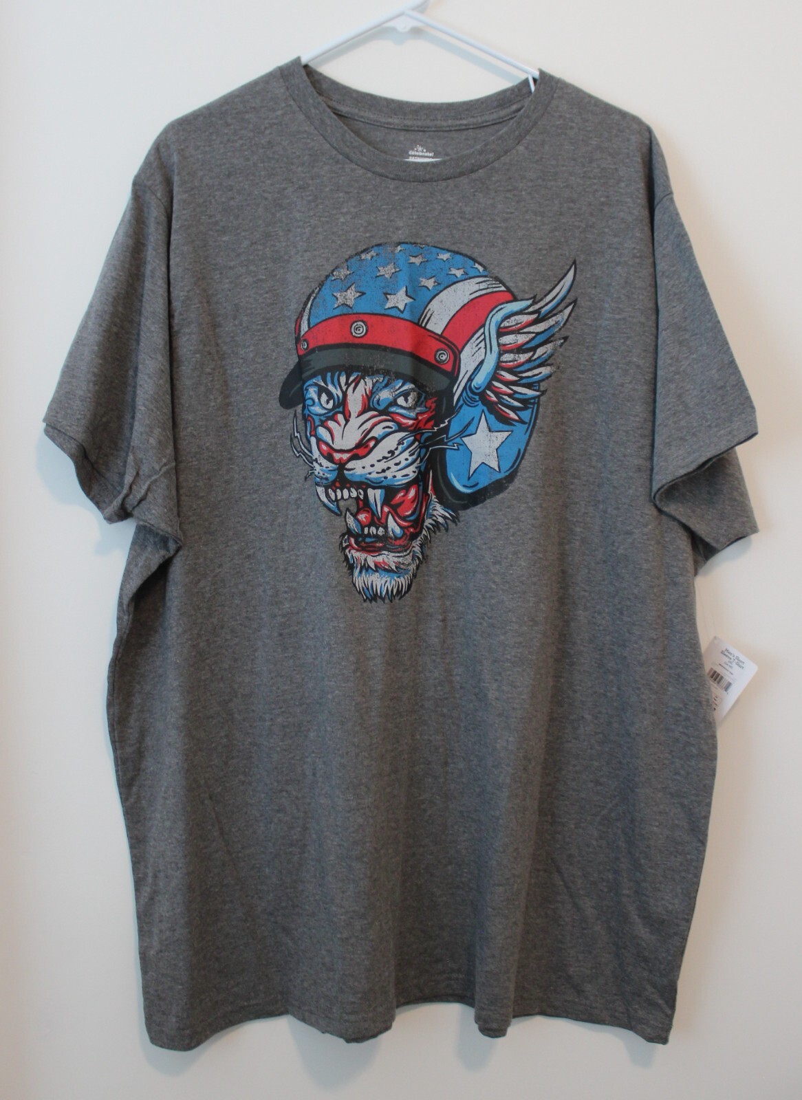 Way To Celebrate Men’s Patriotic Graphic T-Shirt Multicolor Multi-Size NWT