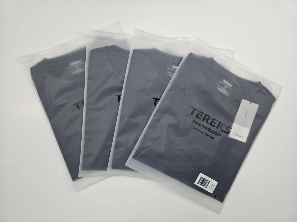 Men’s Bamboo Cotton T-Shirt 4 Pack Navy Crew Neck Soft Moisture Wicking NWT