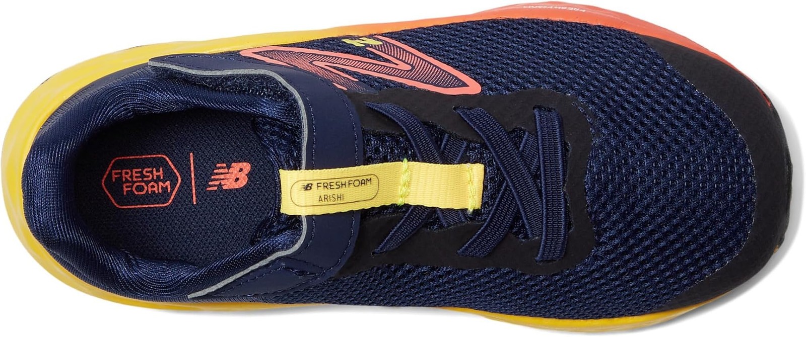 New Balance Boy’s Fresh Foam Arishi v4 Bungee Lace with Hook-and-Loop Top Strap