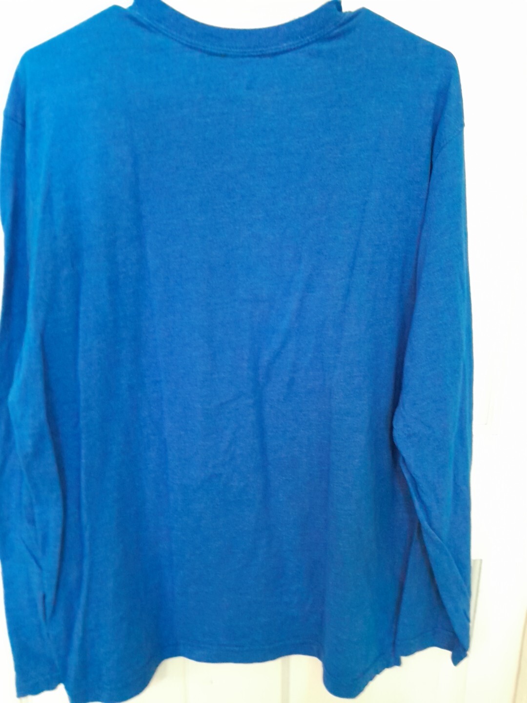 John Ashford JA Size Large Long Sleeved Blue T Shirt Nice Condition