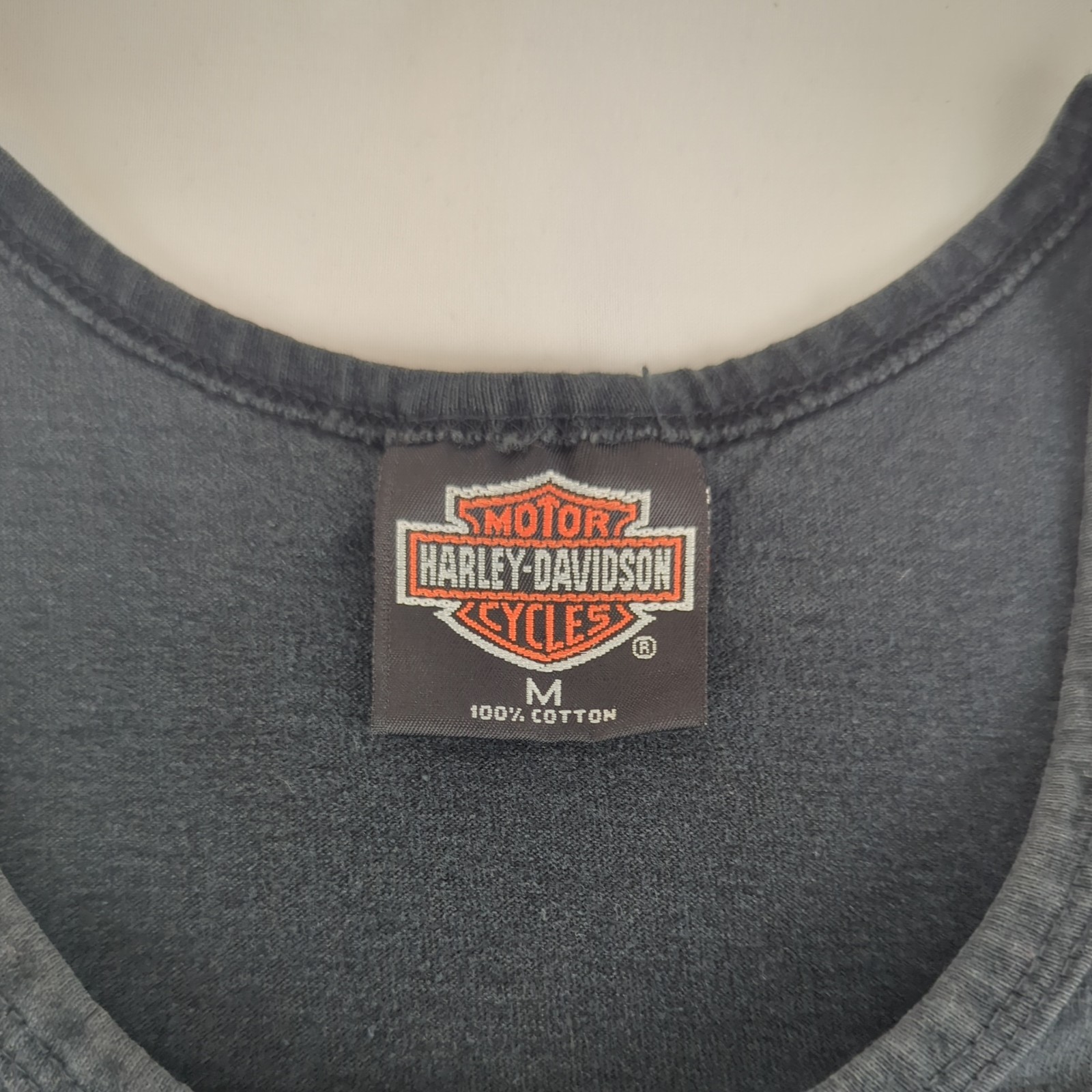 Vintage 1996 Harley-Davidson Ride Hard or Stay Home Los Angeles CA Tank M