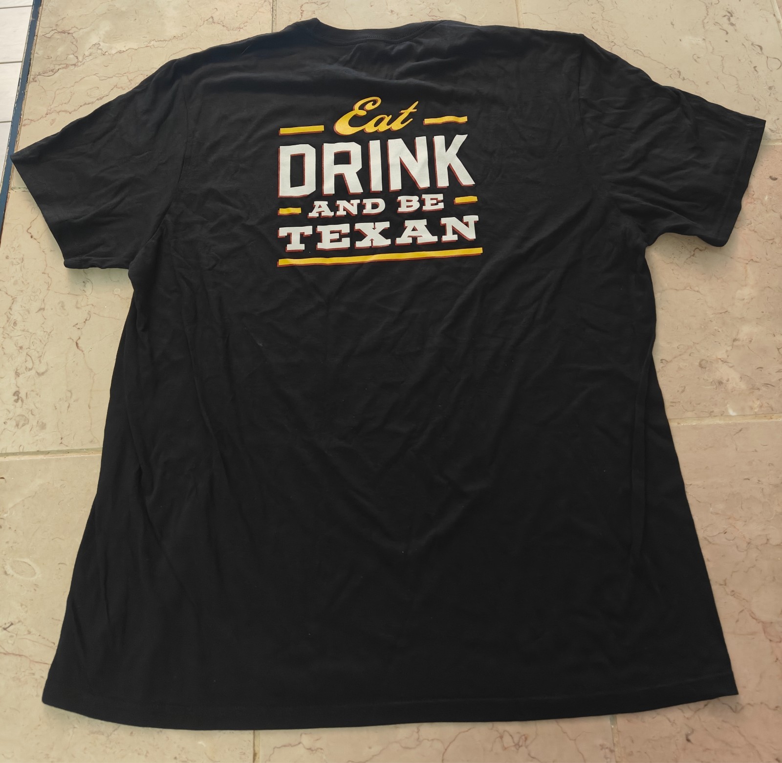 HEB Texas True BBQ T Shirt Size XL New Eat Drink and Be Texan