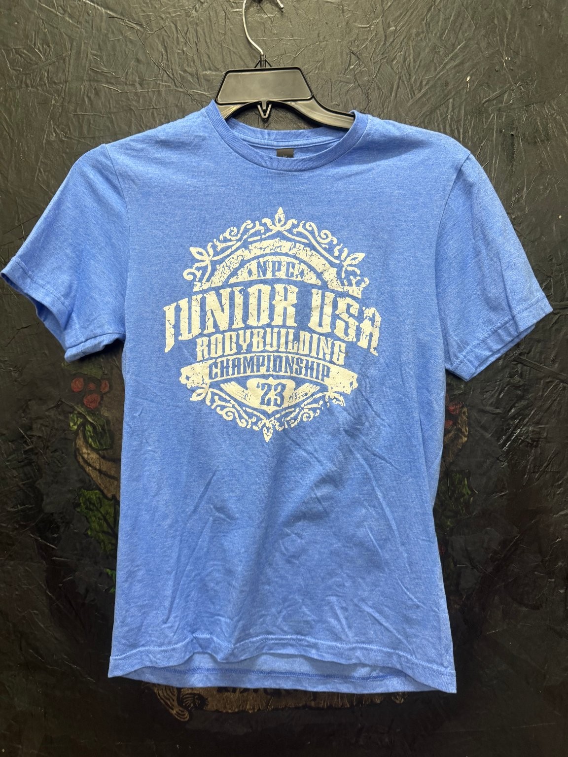 NPC Bodybuilding Championship 2023 – T-Shirt Men’s Heather Blue Small Softstyle