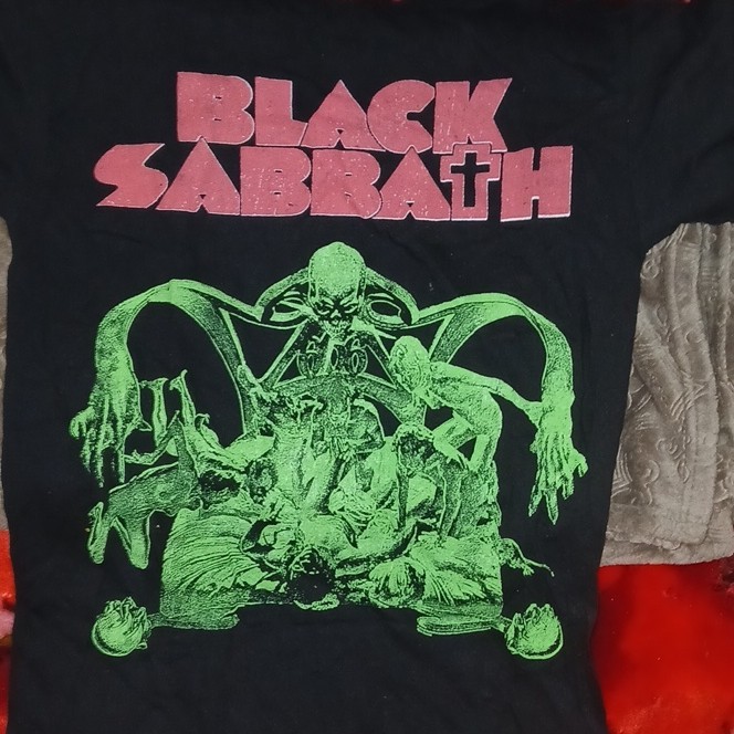 Alstyle Heavyweight Black Sabbath Graphic Tee Men’s S CH P Cotton Crew Neck