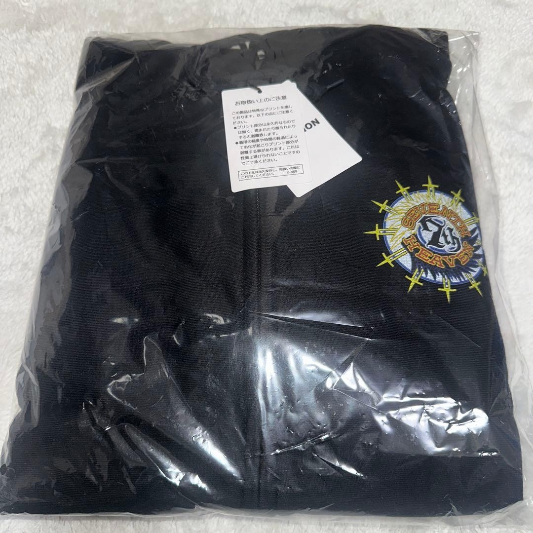 AVIREX FINAL FANTASY VII REMAKE ZIP UP HOODIE BLACK EDITION XL
