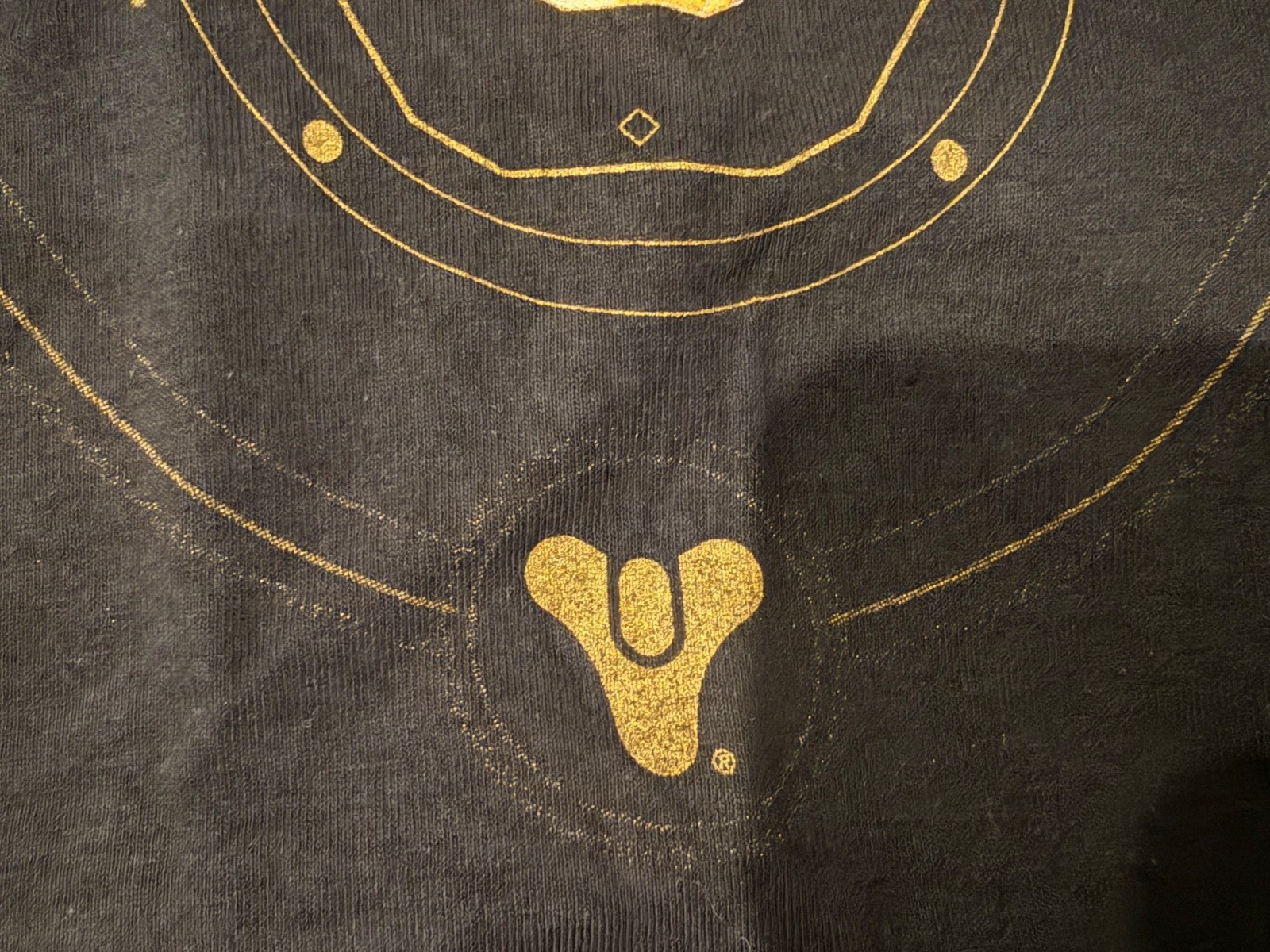 New Destiny Bungie Lootcrate Adult XL Black Graphic Gaming T Shirt