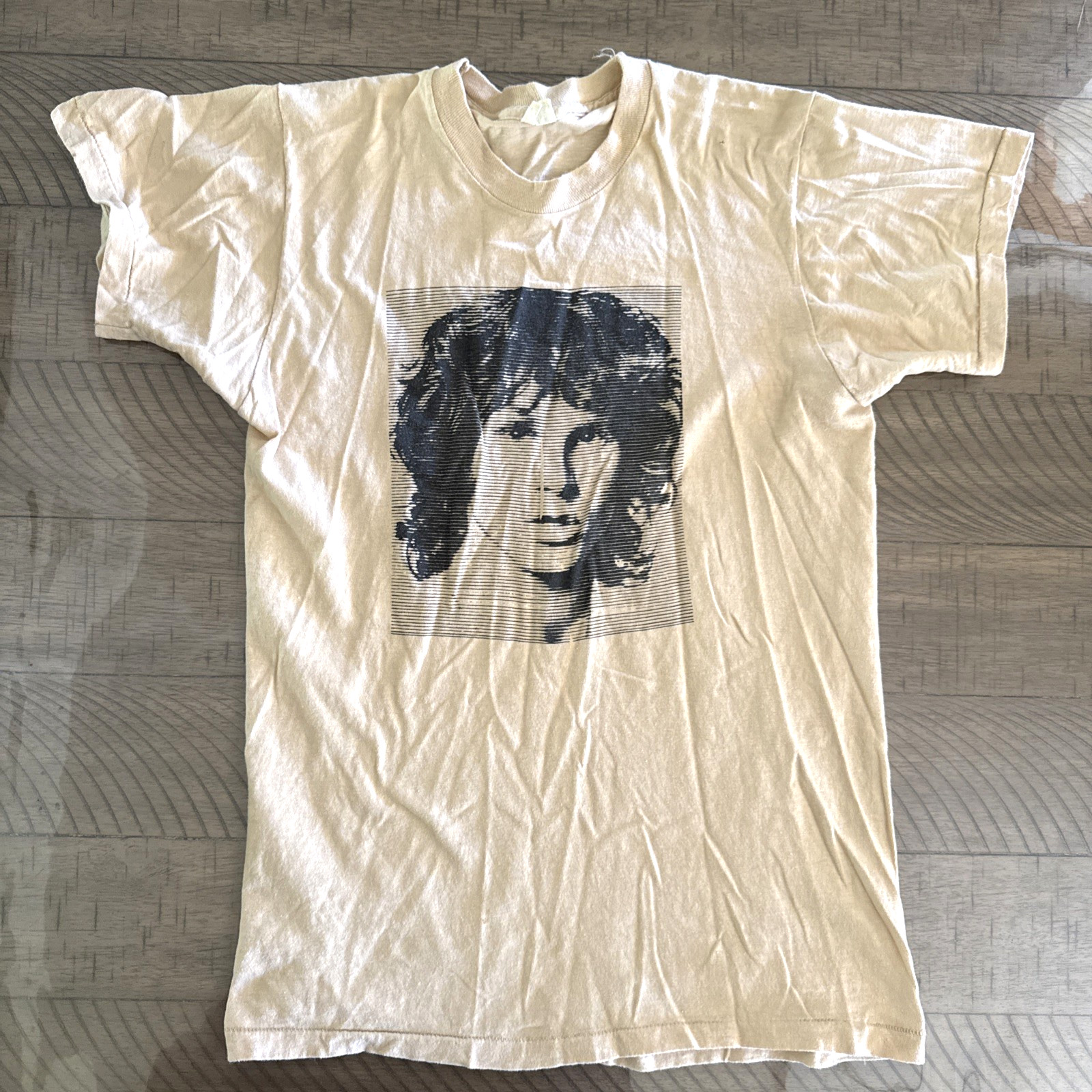 The Doors Jim Morrison Vintage 80s Band T-Shirt Single Stitch USA Size M