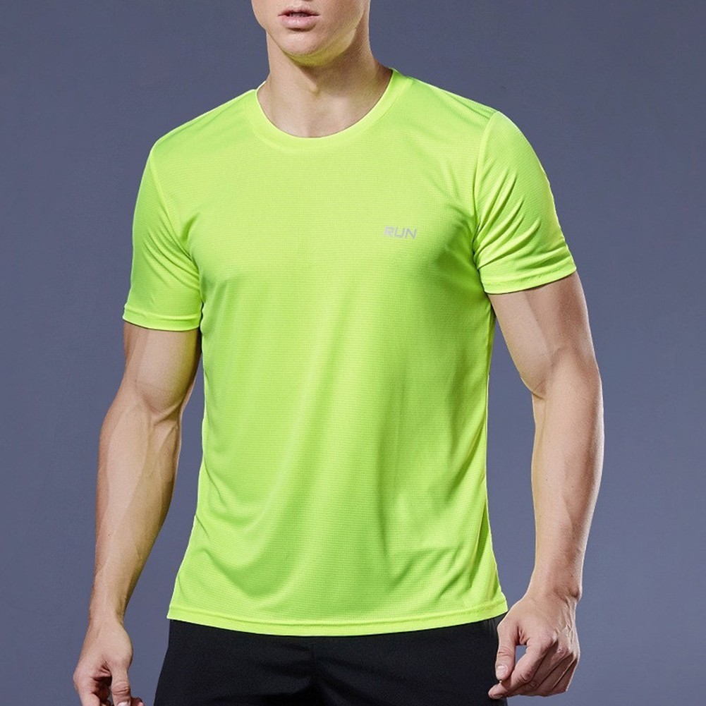 Lightweight Men’s Quick Drying Athletic T Shirt Breathable Lightweight Tops