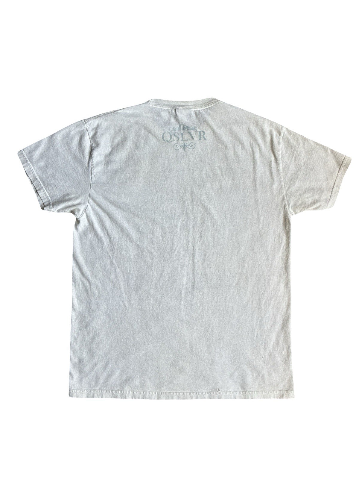 Vintage Y2K Quicksilver Graphic Short Sleeved Surf T-Shirt Size L