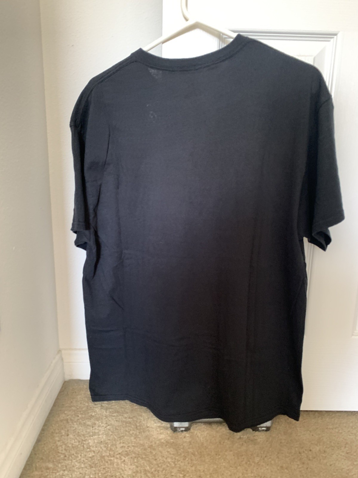 Pink Floyd graphic t-shirt Rainbow Pyramid Moon band Black & colorful graphic XL