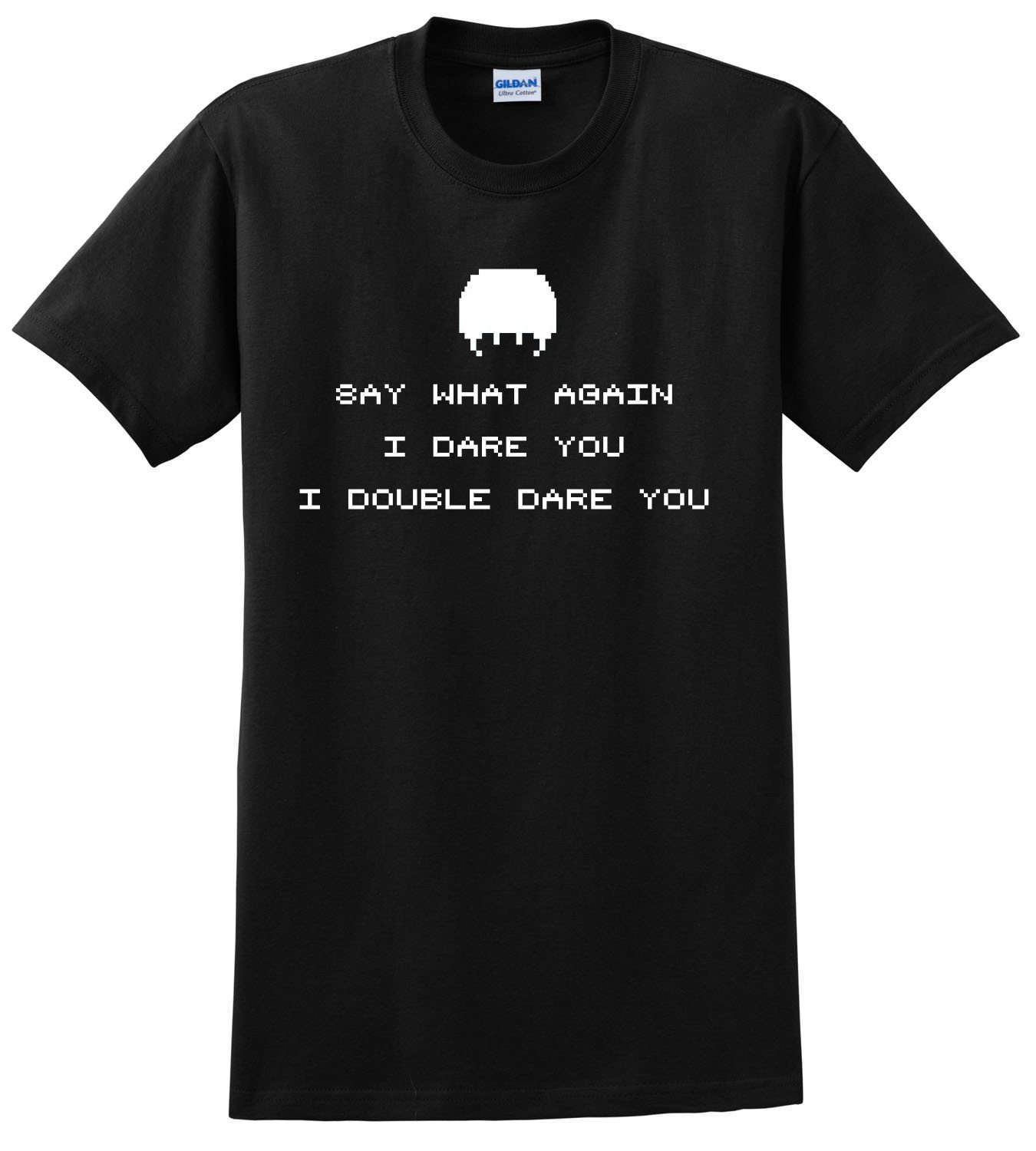 Pulp Fiction 8 Bit – Say what again I Dare You T-Shirt – Tarantino Shirt