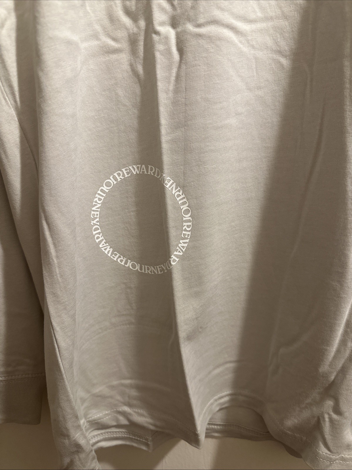 Nike Kyrie Journey Reward Long Sleeve Loose Fit Light Bone T-shirt DV9725-072 M