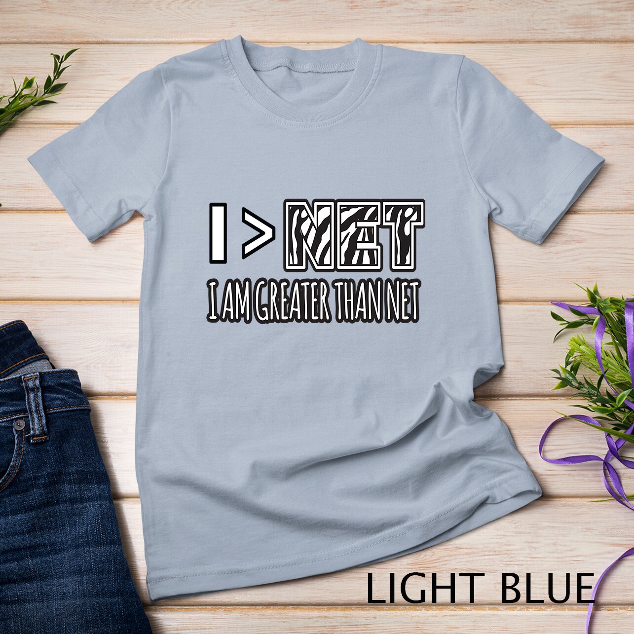 NET Neuroendocrine Cancer Awareness Zebra Support Group Unisex T-shirt