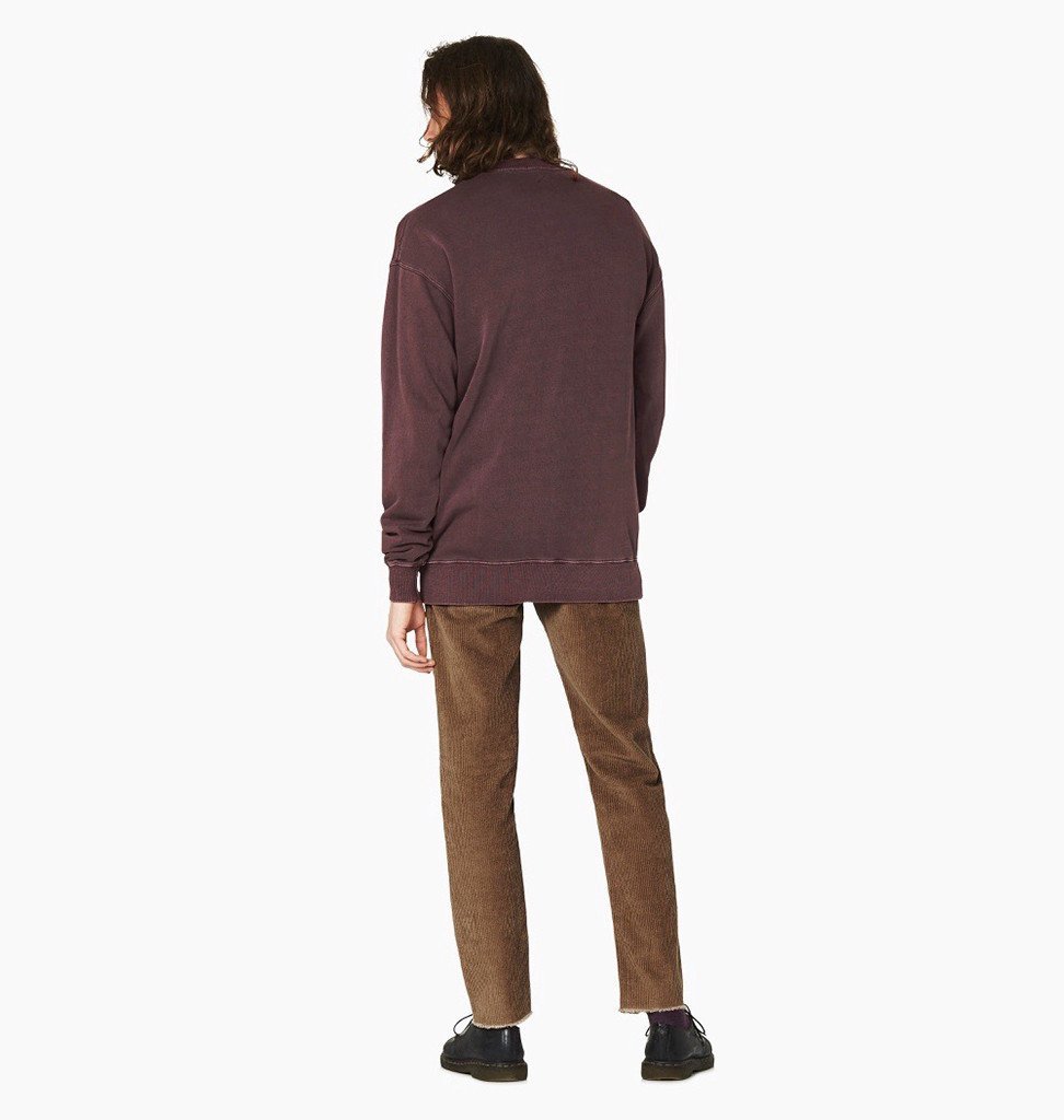NWT MENS TCSS ZEPHYR CREW SHIRT $65 XL Vino 100% Cotton