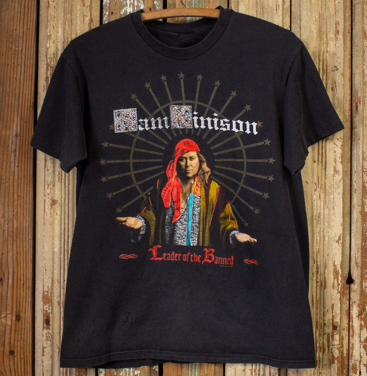 Sam Kinison Leader of The Banned Graphic Shirt Black Unisex S-5XL IM1301