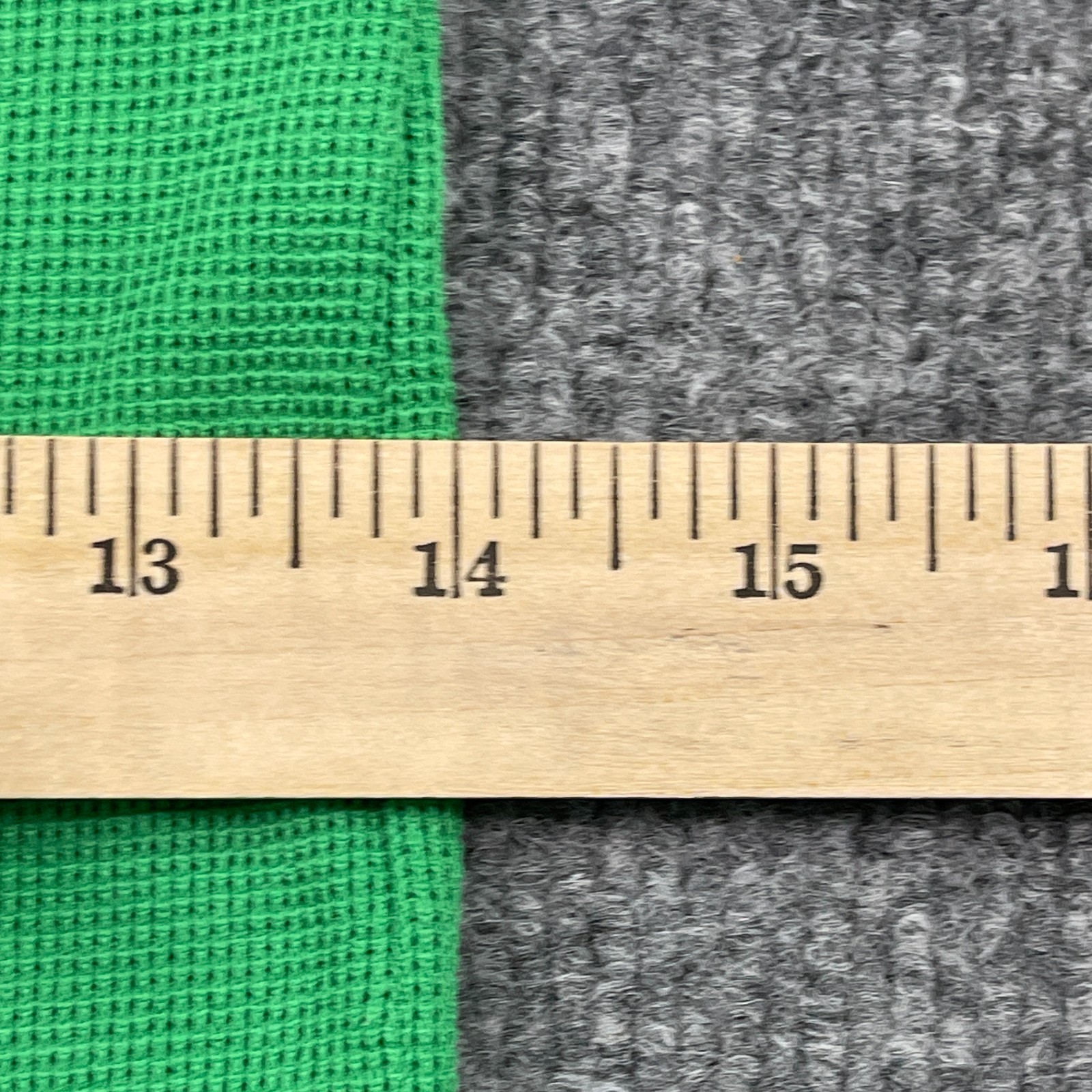 Vintage 80s Hang-Ten Waffle Knit Raglan Shirt TEENS XS 14×18 Green White
