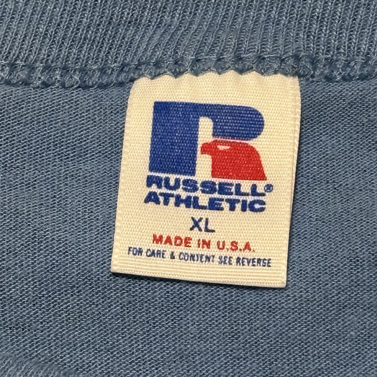 Vtg Russell Athletic XL Single Stitch Shirt USA Made 1993-94 Saturday Basketball