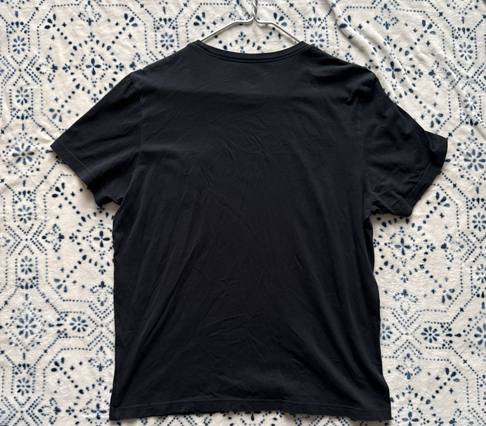 Mack Weldon Black Crew Pocket T Shirt, X-Large But Runs small, See #’s