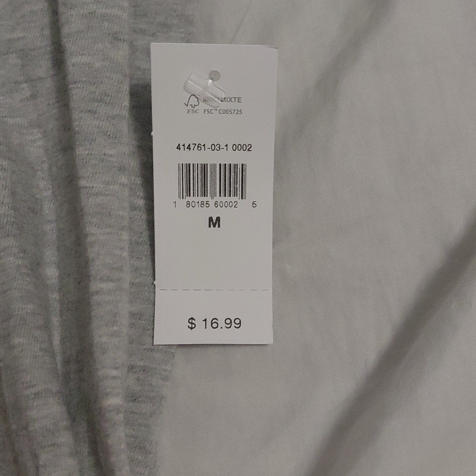 Gap Men’s Solid Gray Crew Neck Short Sleeve Modern Fit T-Shirt Size M Regular
