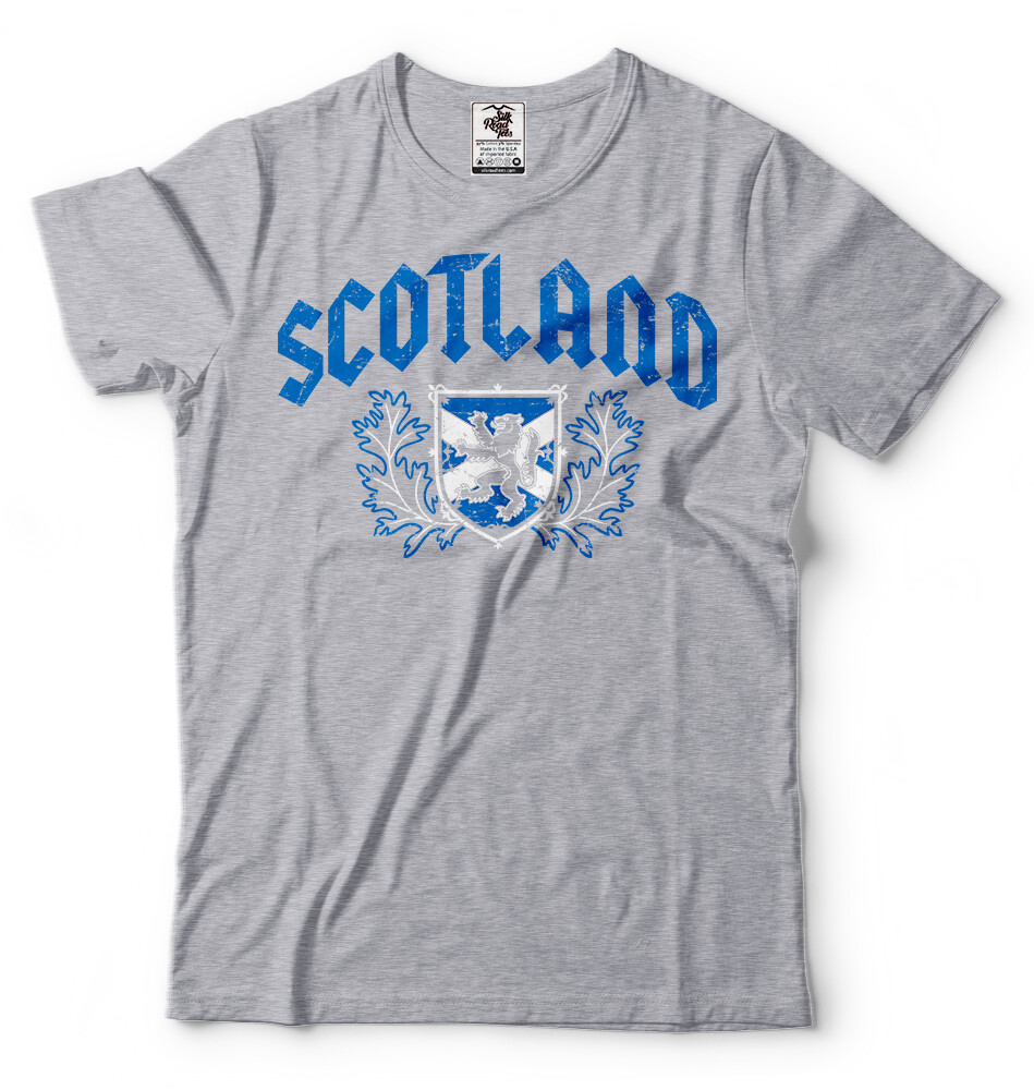 Scotland T-shirt Mens tee shirt Scottish Roots tee shirt Scotland heritage Tee