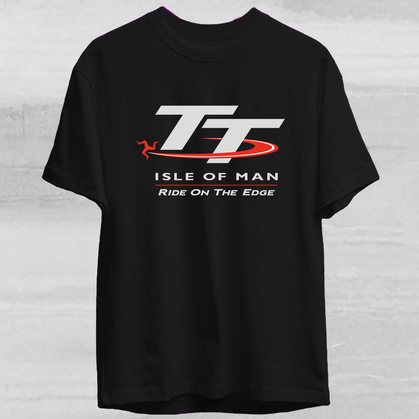 New Isle Of Man TT Racing Logo Shirt Unisex Size S-5XL Tee