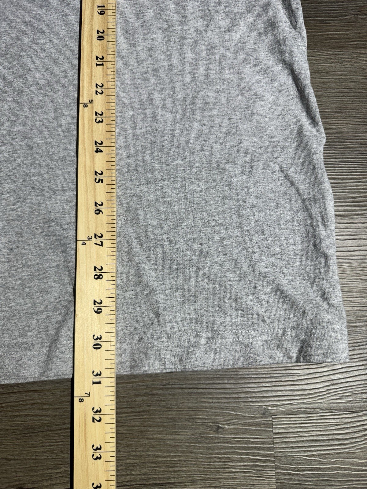 Carhartt K231 Men’s XL Loose Fit Long Sleeve Logo Sleeve T Shirt Heather Gray
