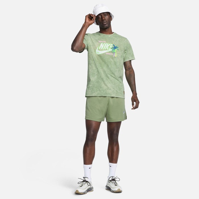 Nike Sportswear Men’s Oil Green / Cool Grey T-Shirt