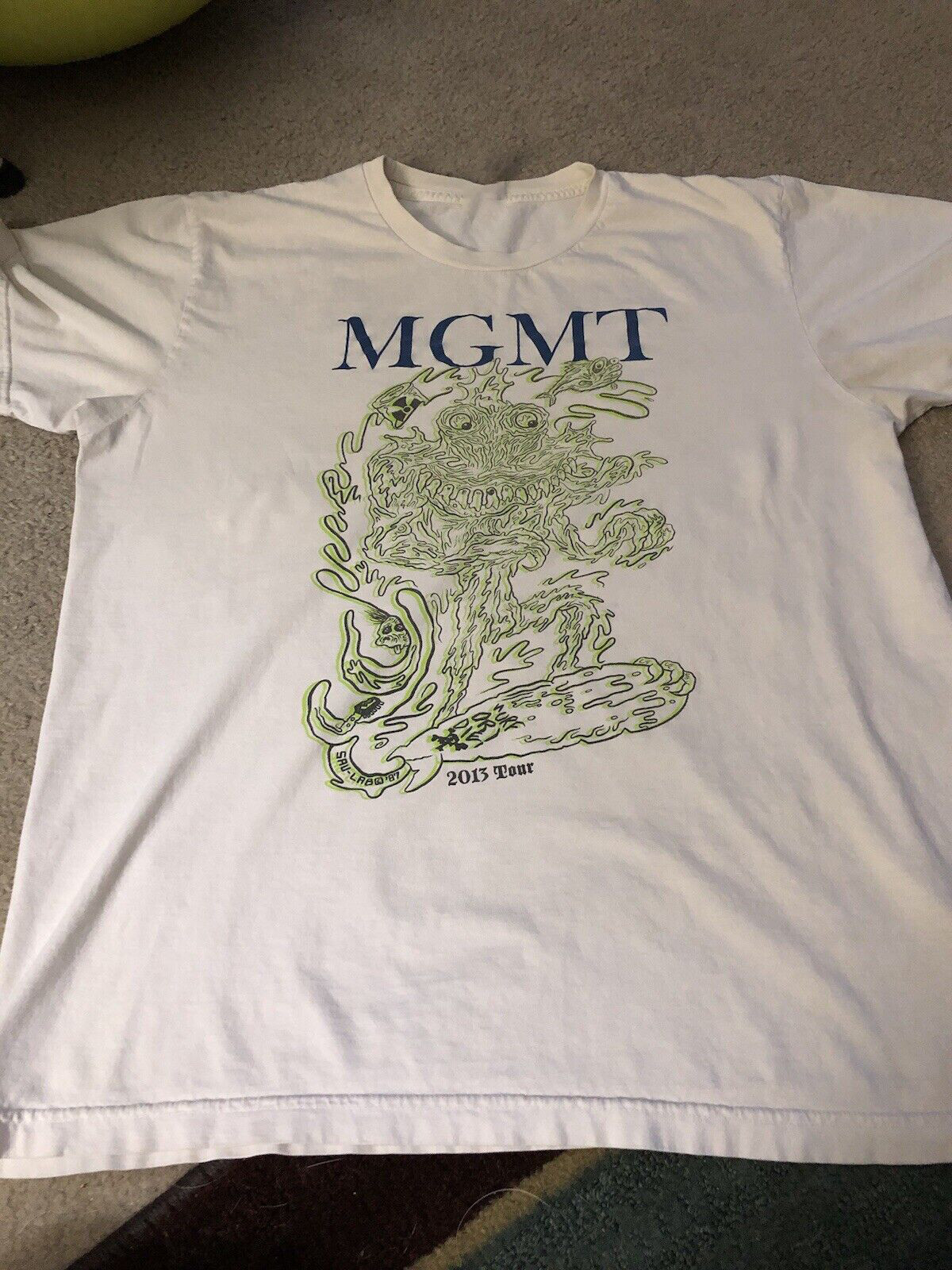 MGMT Concert Tour Tee Cotton Unisex Shirt S To 3XL