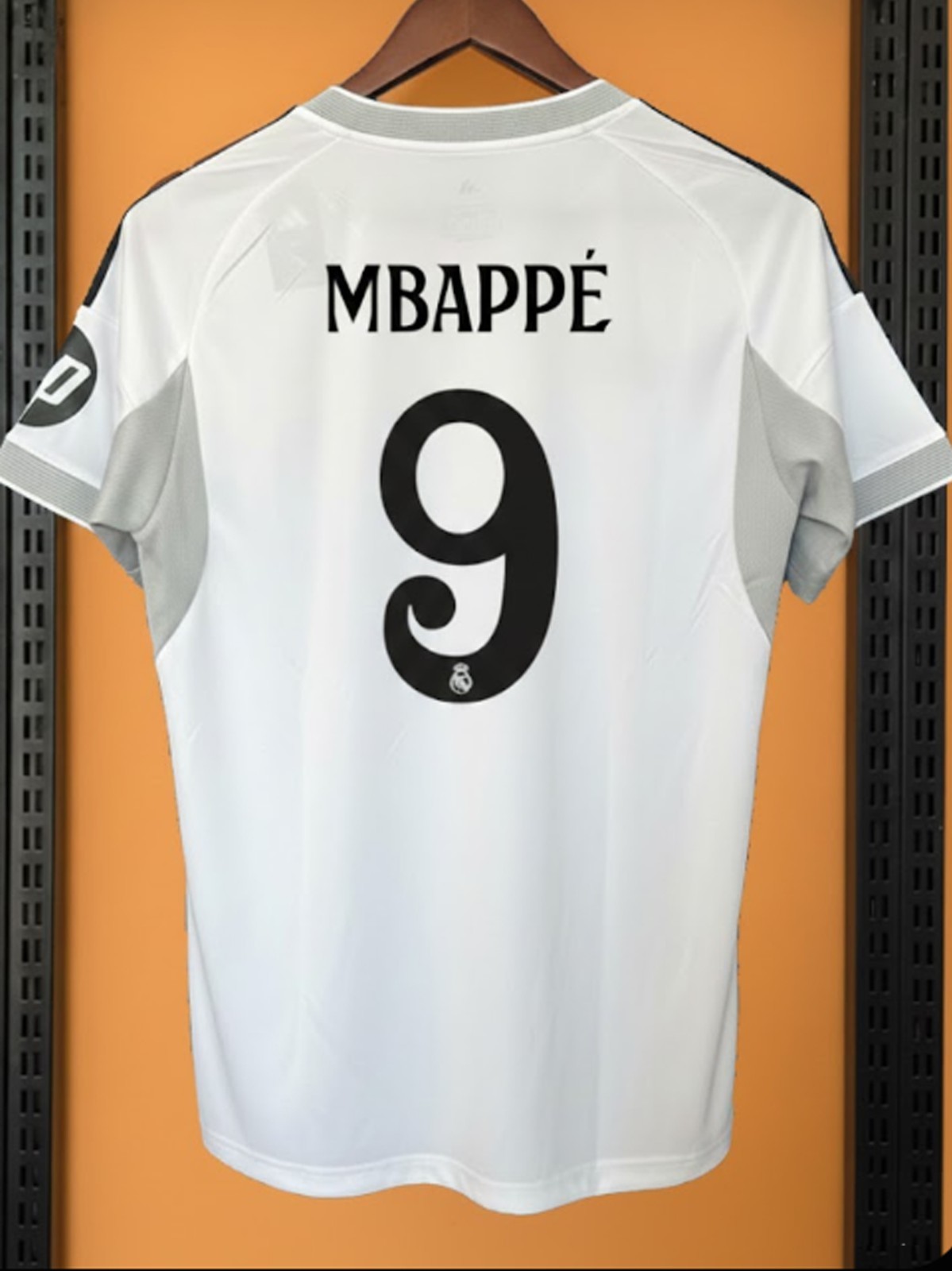 Camiseta de fútbol estilo Madri – talla L – versión fan” DE MBAPP #9
