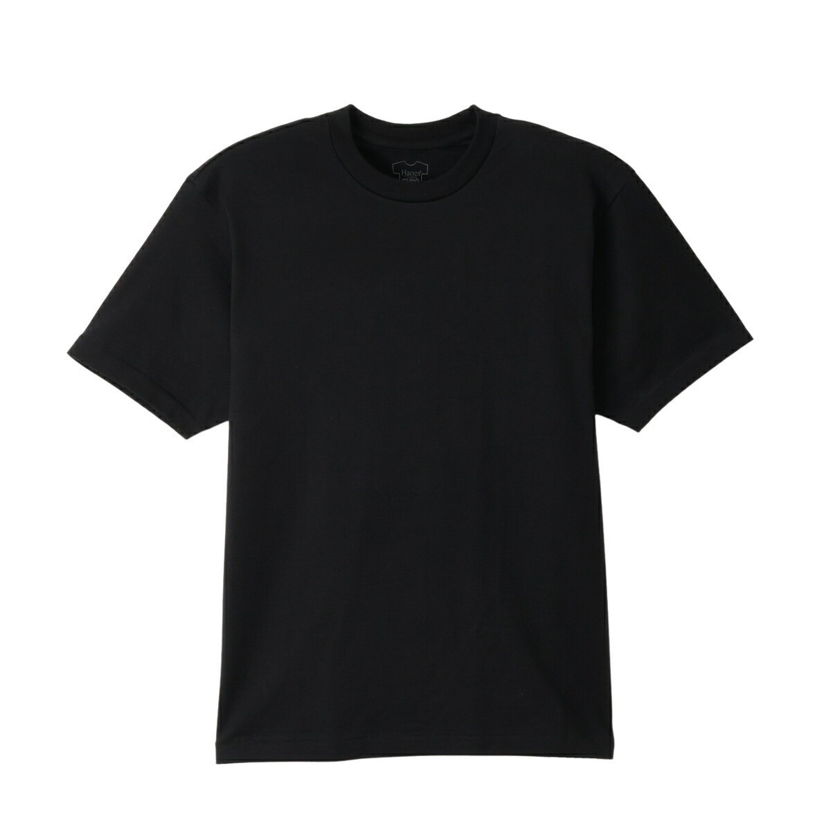 Hanes T-Shirts KURO BLACK 2-Pack UNISEX S–2XL 7.0oz Cotton Crew Neck HM1-B701