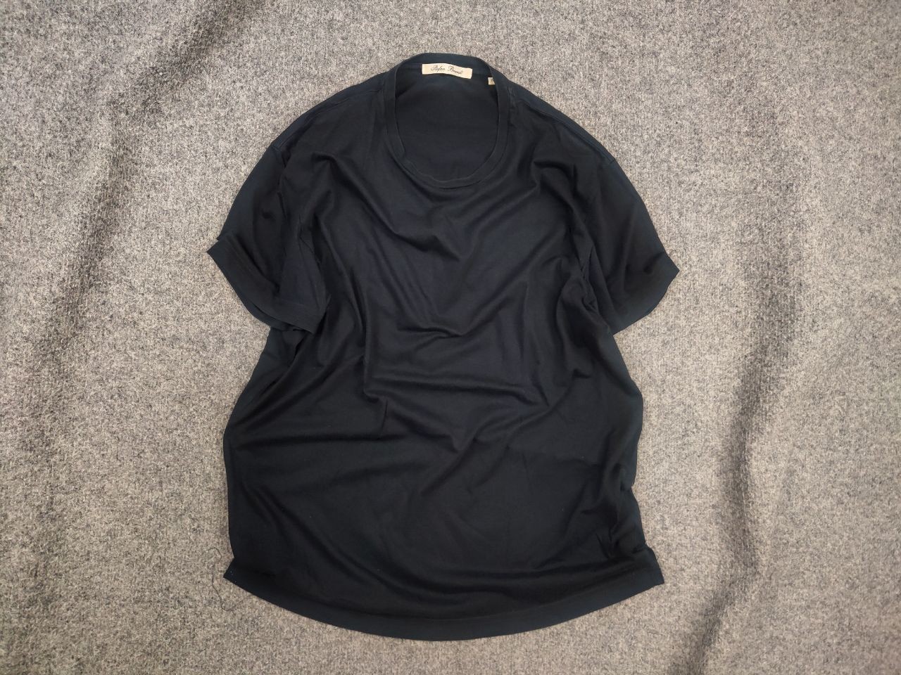 Stefan Brandt German Design organic Cotton Classic Fit Black t shirt