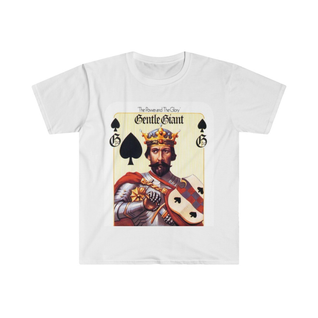 Soft Cotton T-Shirt. Gentle Giant. The Power And The Glory