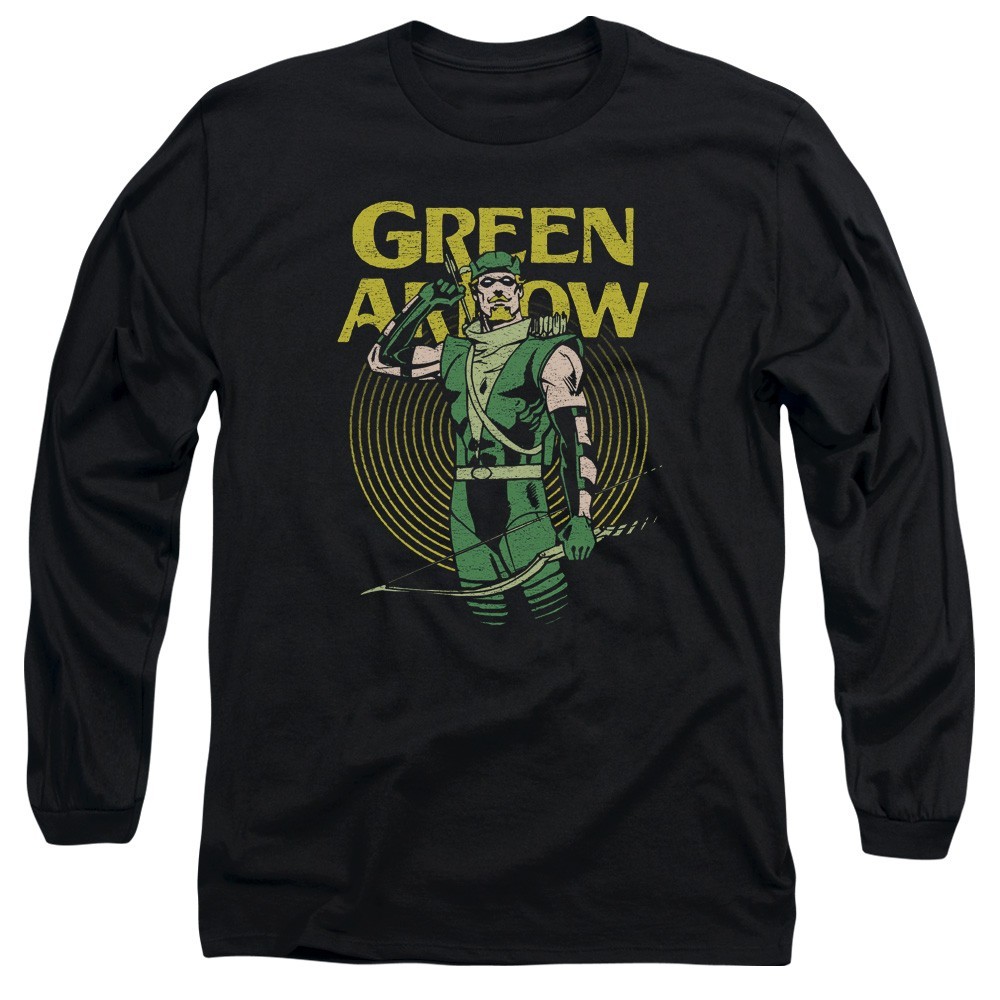 Green Arrow Pull Men’s T-Shirt Officially Licensed DC Comics Graphic S-5XL Tee