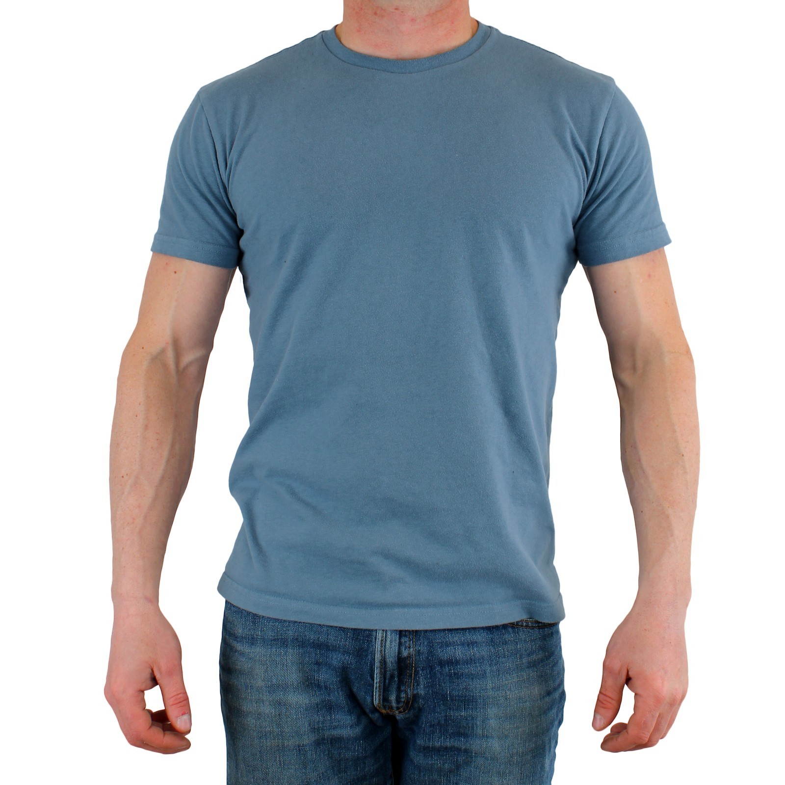 True Classic Men’s T-Shirt Short Sleeve Athletic Cut Crew Neck Basics Tee Shirt