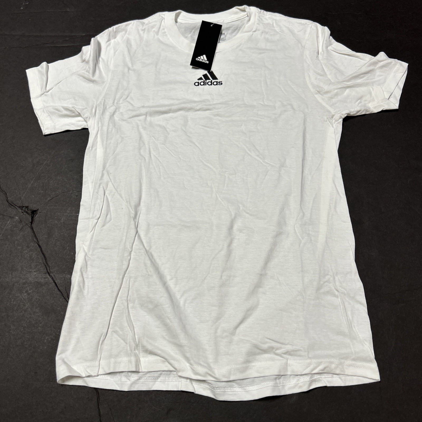 adidas Cotton Amplifier Tee Short Sleeve White EK0172 Men’s Size 2XL – NWT