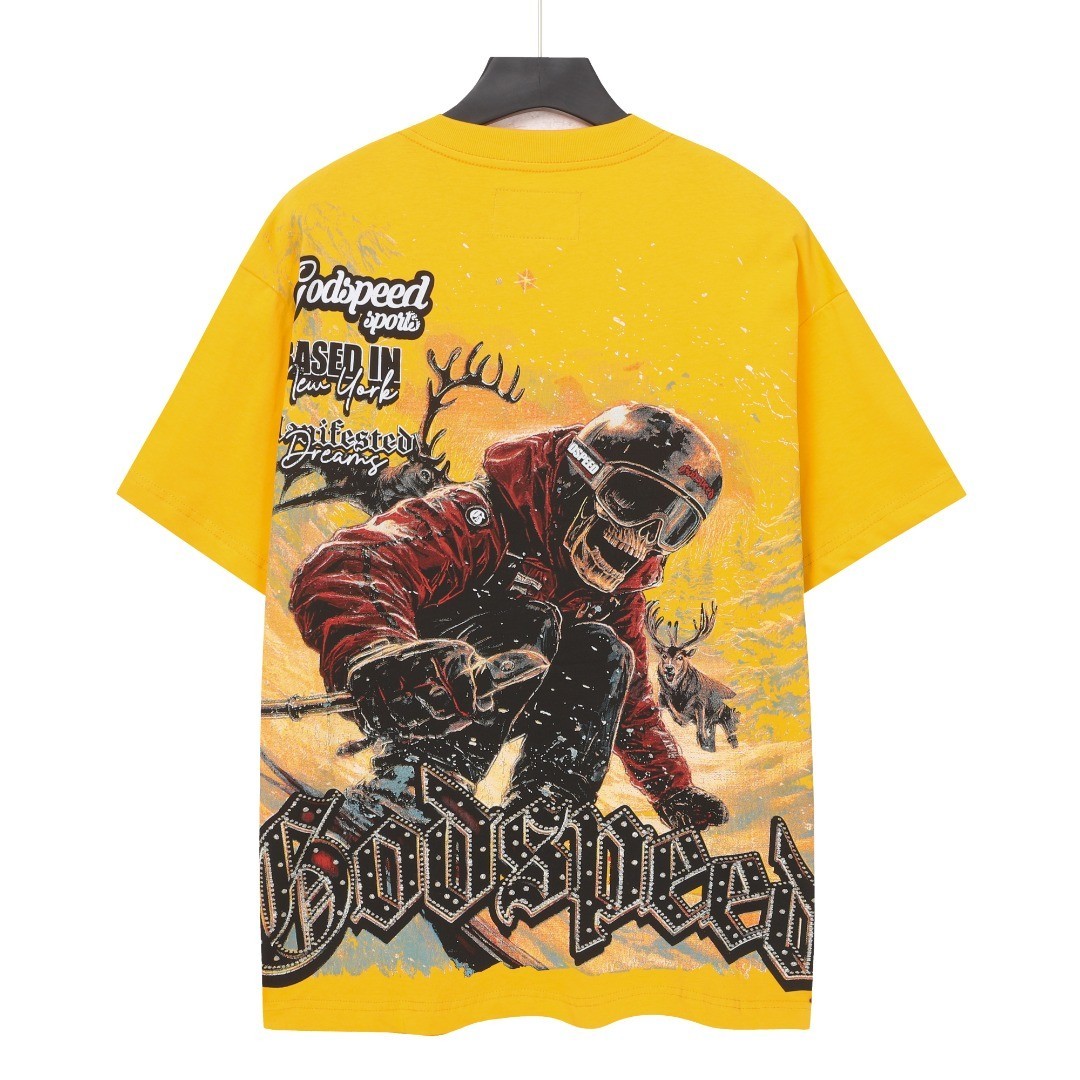 Godspeed t-shirt yellow sale S-M-L-XL