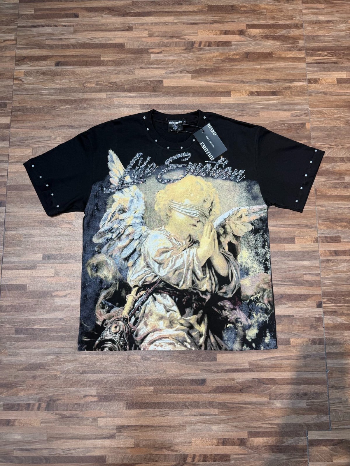 Black/White MIXED EMOTION T-Shirt S-M-L-XL