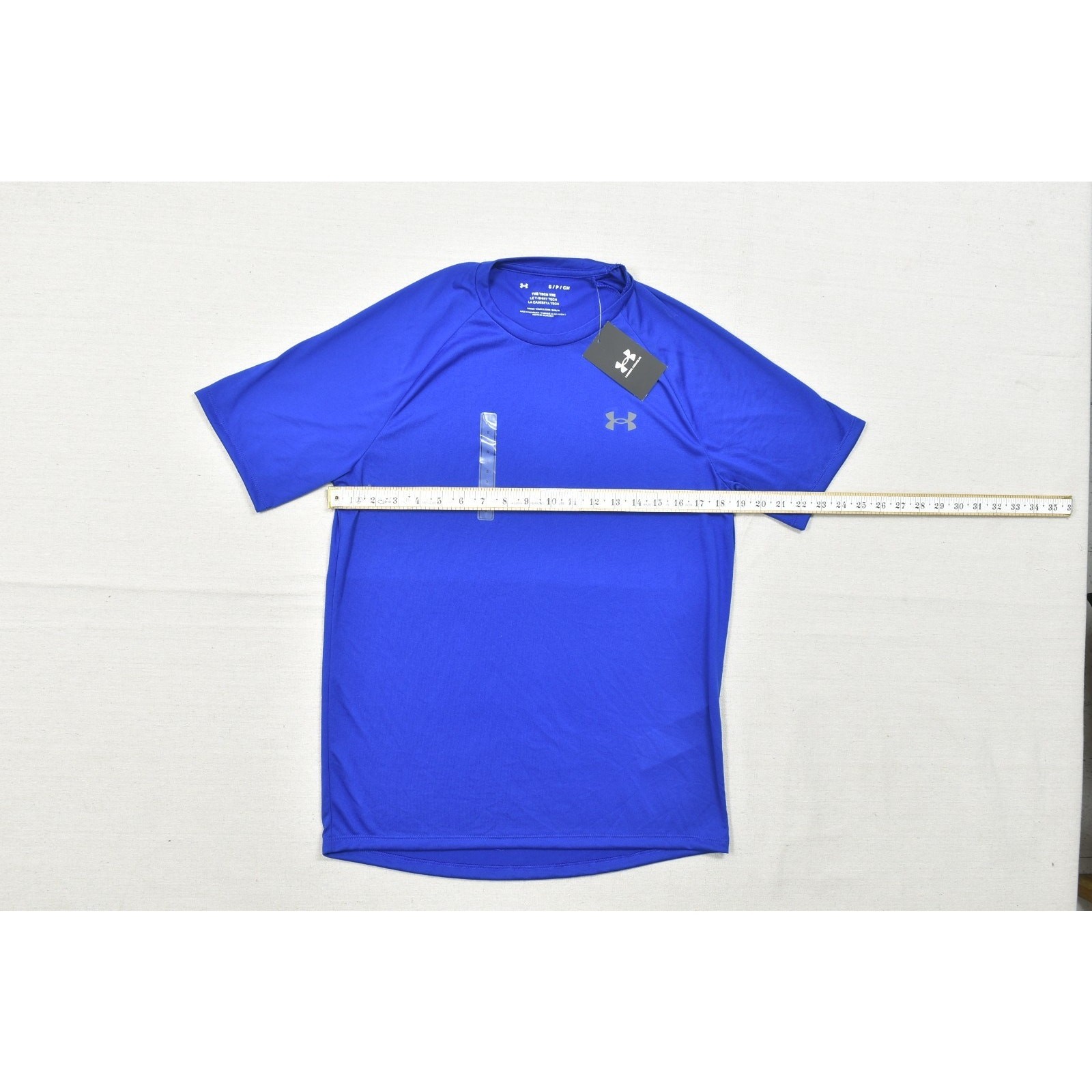 NEW Under Armour UA Tech 2.0 Short Sleeve T-Shirt Loose Fit Blue Size Small