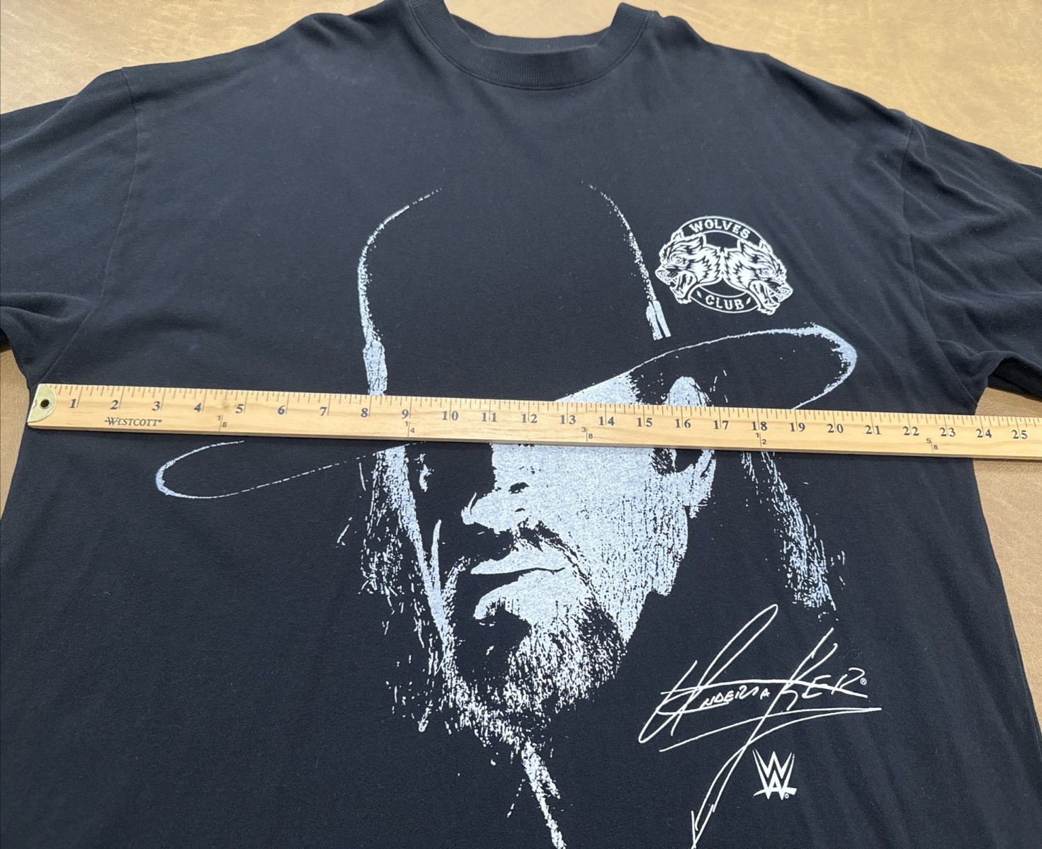 Darc Sport x WWE The Undertaker 2024 Men’s L Short Sleeve Graphic Tee Black