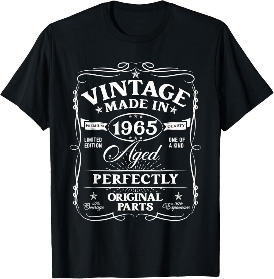 Vintage 1965 60th Birthday Decorations 60th Birthday T-Shirt