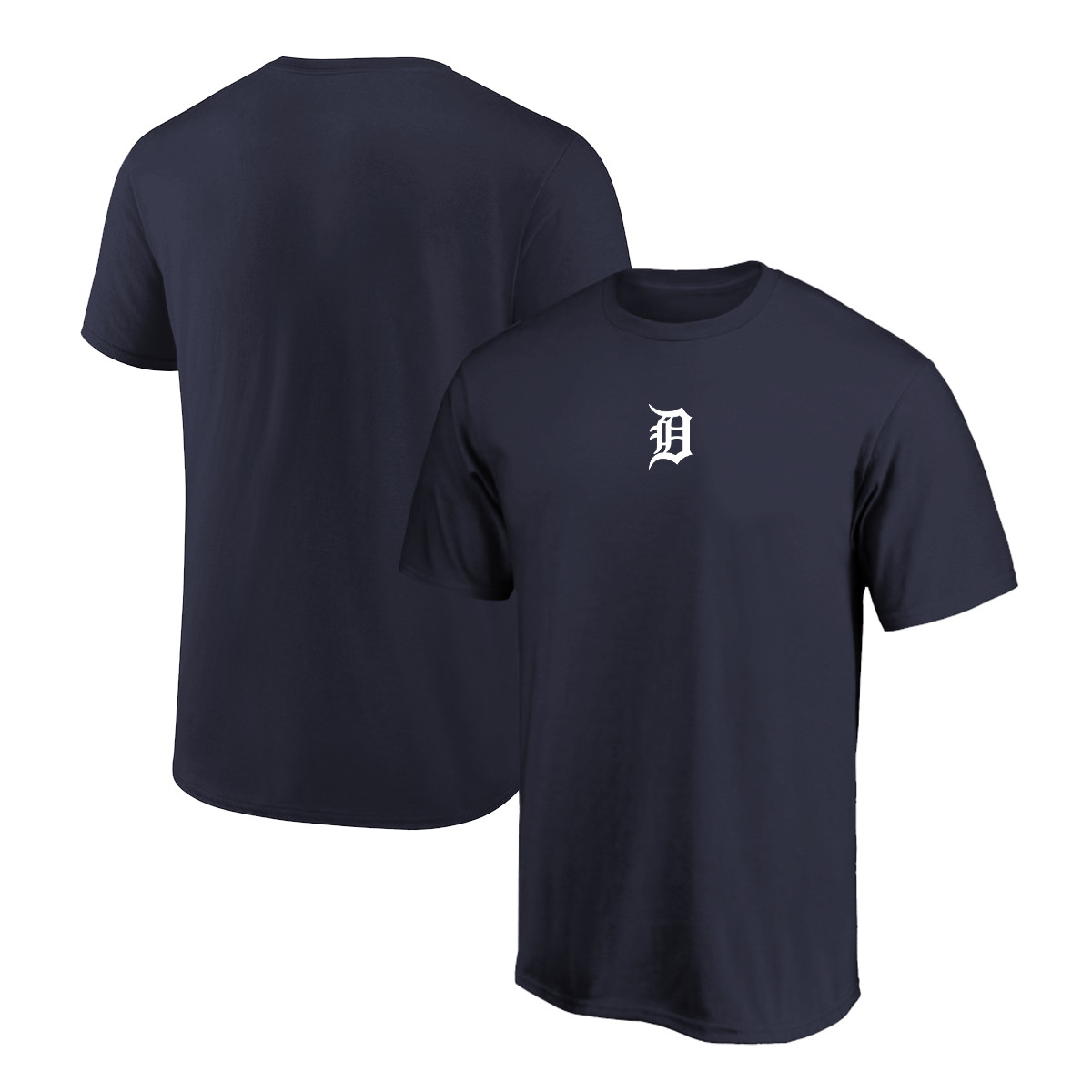 Detroit Tigers T-Shirt Primary Logo Soft Jersey Tee