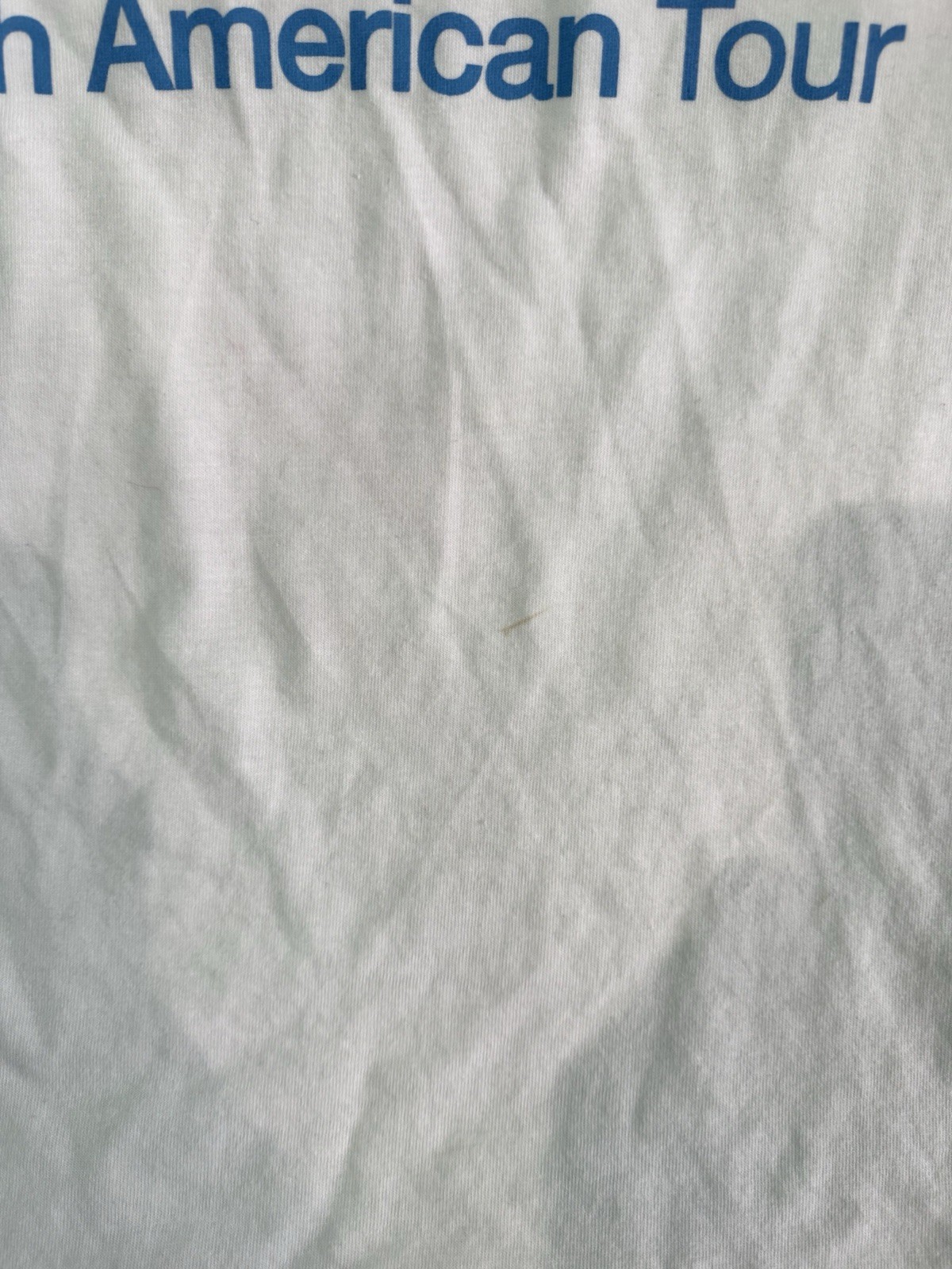 Rare COIN Uncanny Valley 2022 Concert Tour Short-Sleeve Tee White Large See Pics