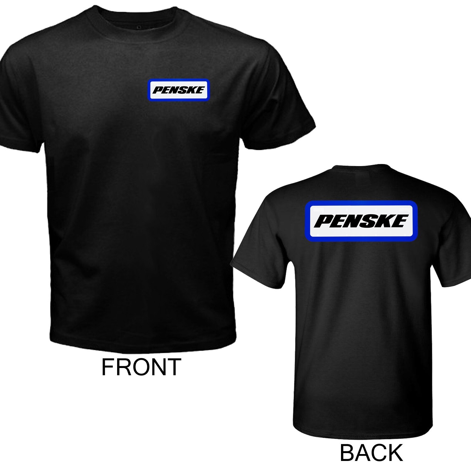 PENSKE Automotive Truck Men’s Black Size S to 5XL