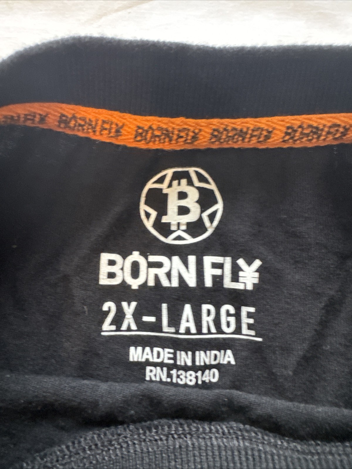 Born Fly Men’s 2XL Black Graphic Shirt Series 2020 BF