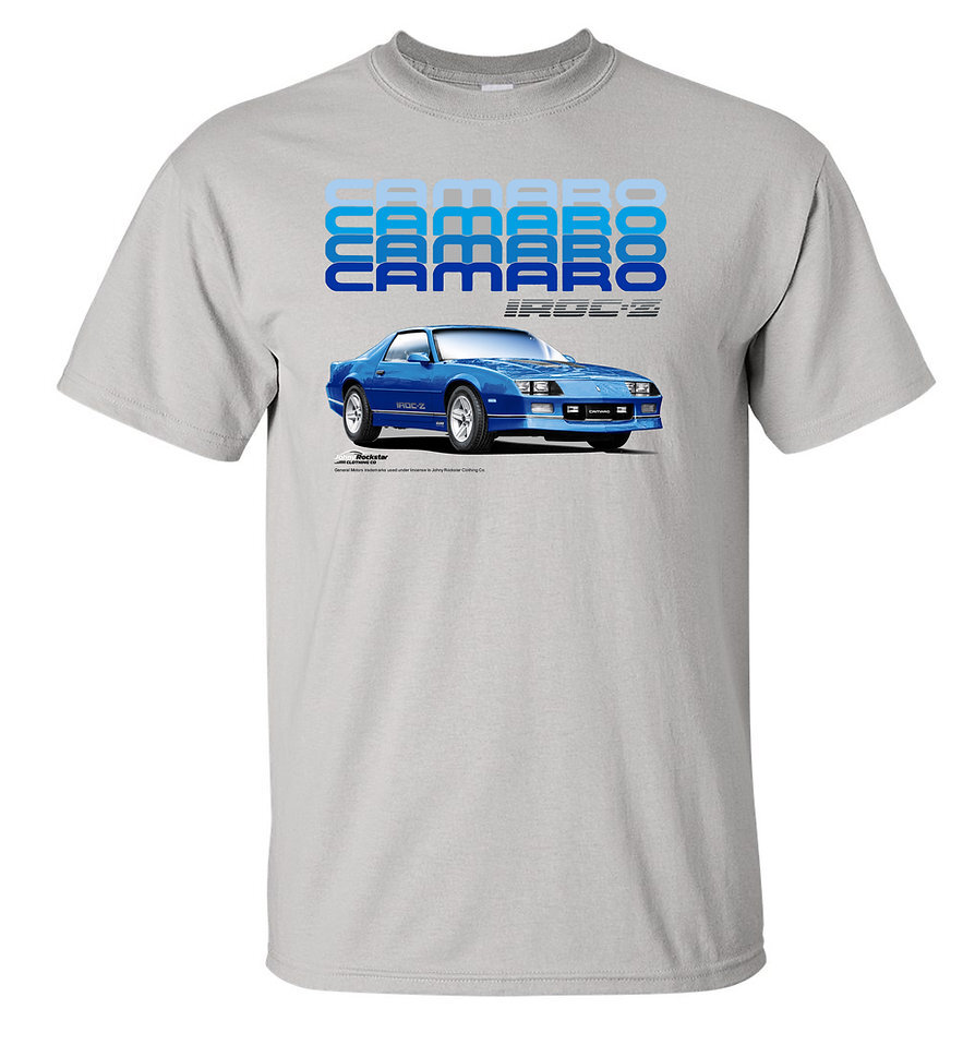 Chevy Camaro IROC-Z Gray T-Shirt