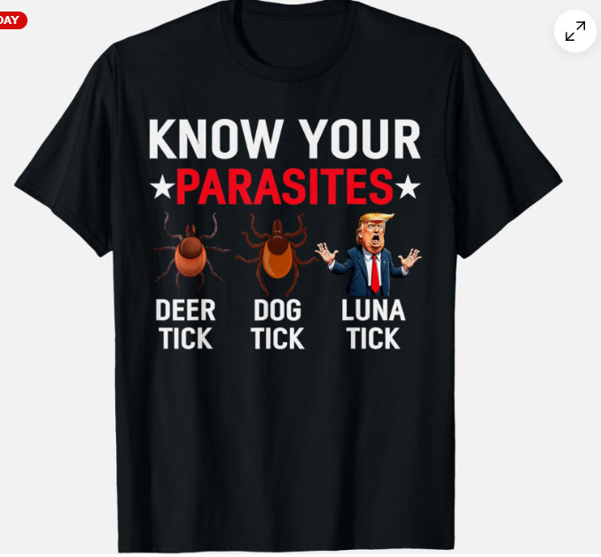 Know Your Parasites Anti Trump Meme Parody Tick Unisex T-Shirt