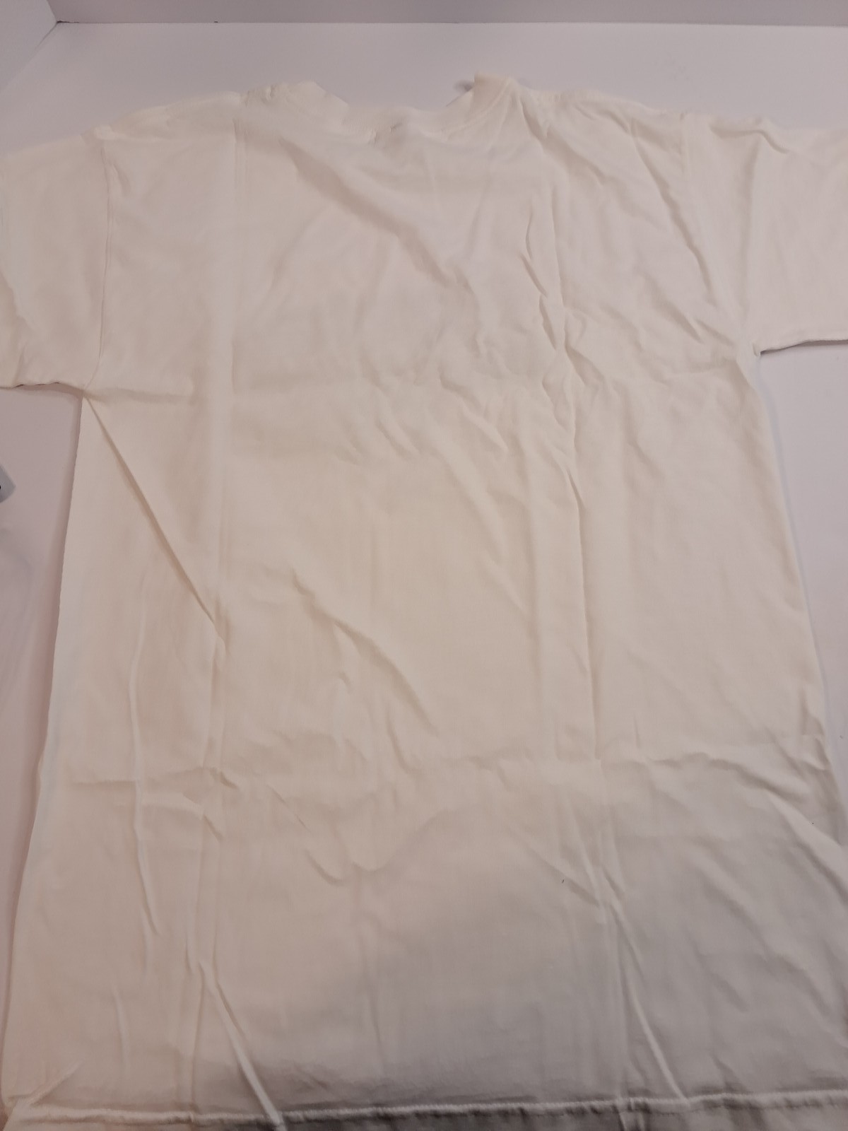K Brand Men’s Small S Dagger Skull Graphic T-Shirt Off-White 100% Cotton Tee