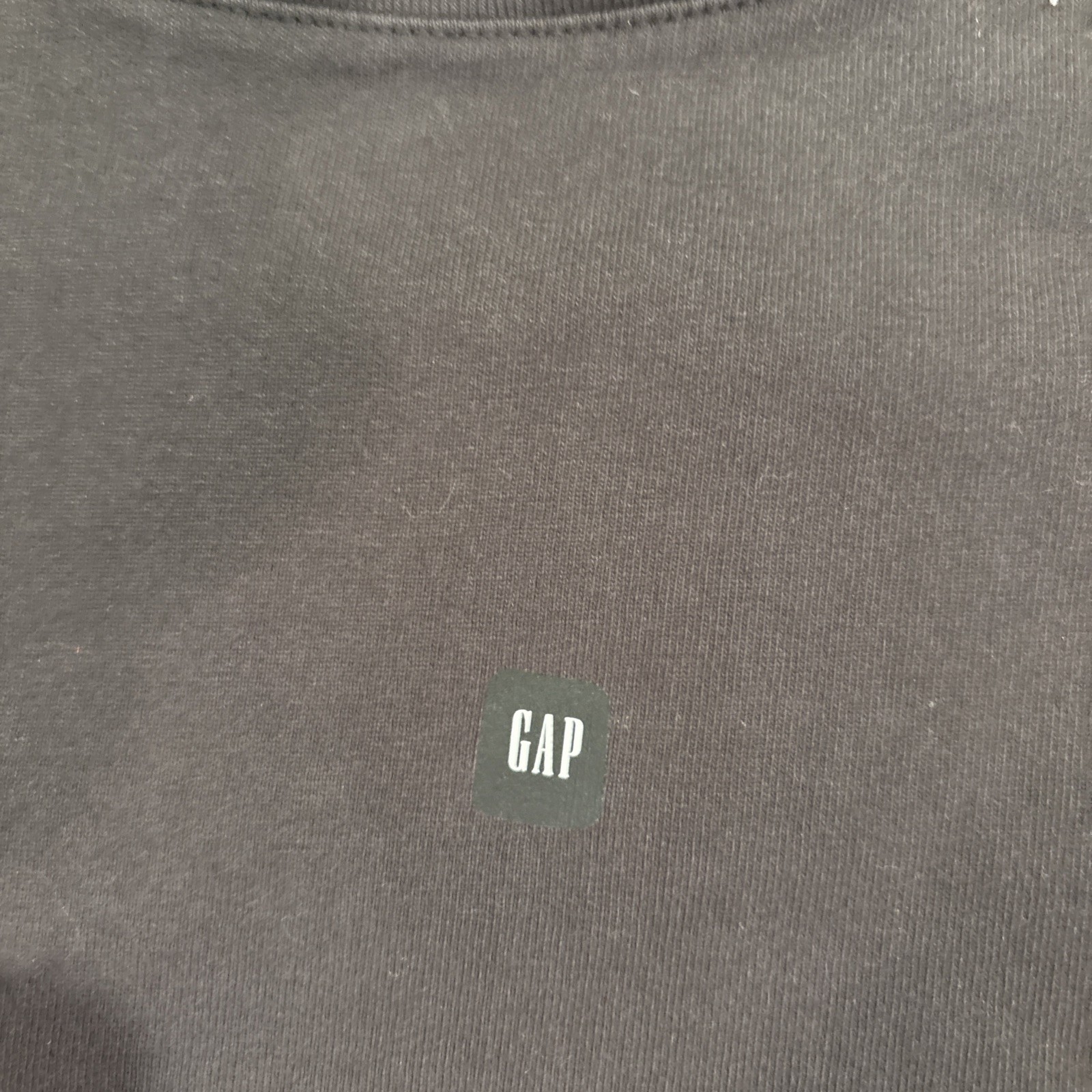 Yeezy YZY x GAP T Shirt Engineered By Balenciaga Mock Neck Oversized Black Large