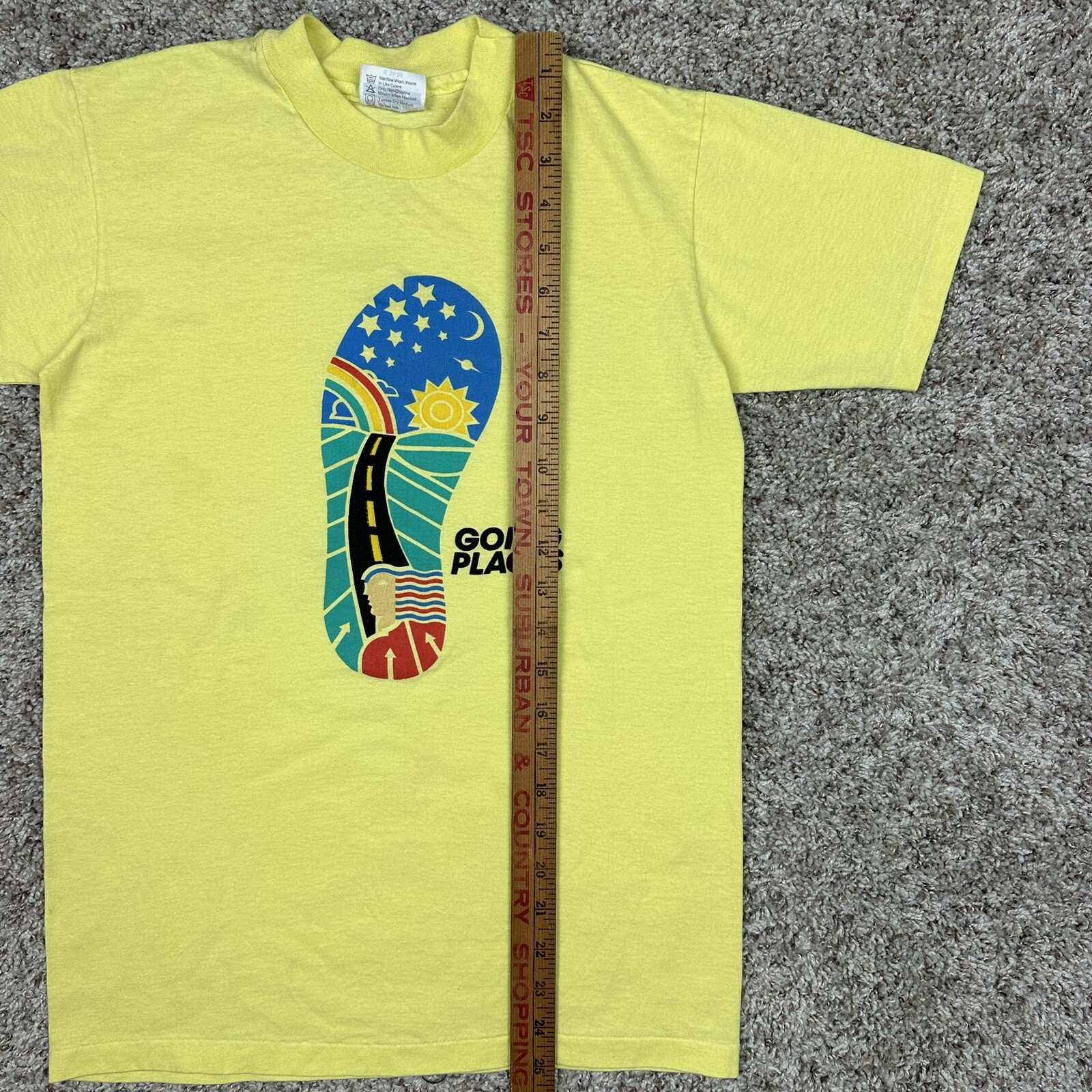 Vintage 90s Going Places Nature Outdoor Graphic T-Shirt Men’s Size XL USA Made
