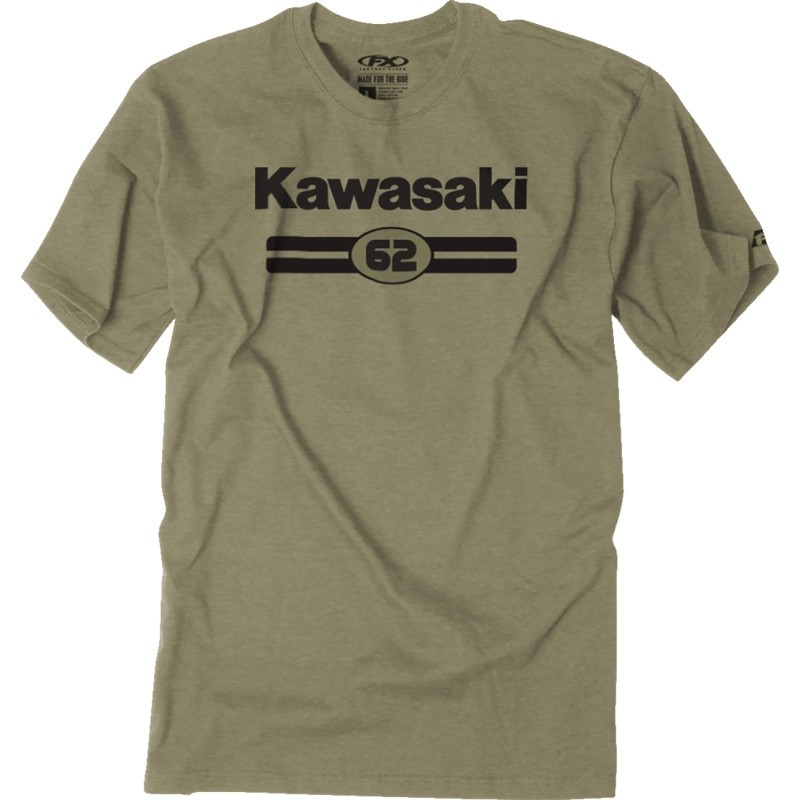 Factory Effex Kawasaki Sixty Two T-Shirts Motorcycle ATV/UTV Street Bike PWC